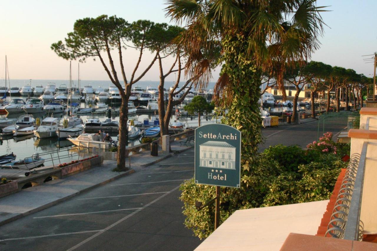 Hotel Sette Archi Bocca di Magra Kültér fotó