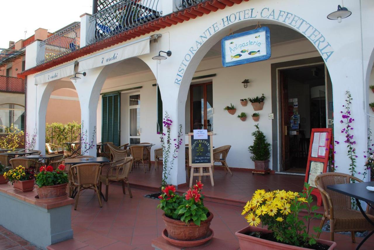 Hotel Sette Archi Bocca di Magra Kültér fotó