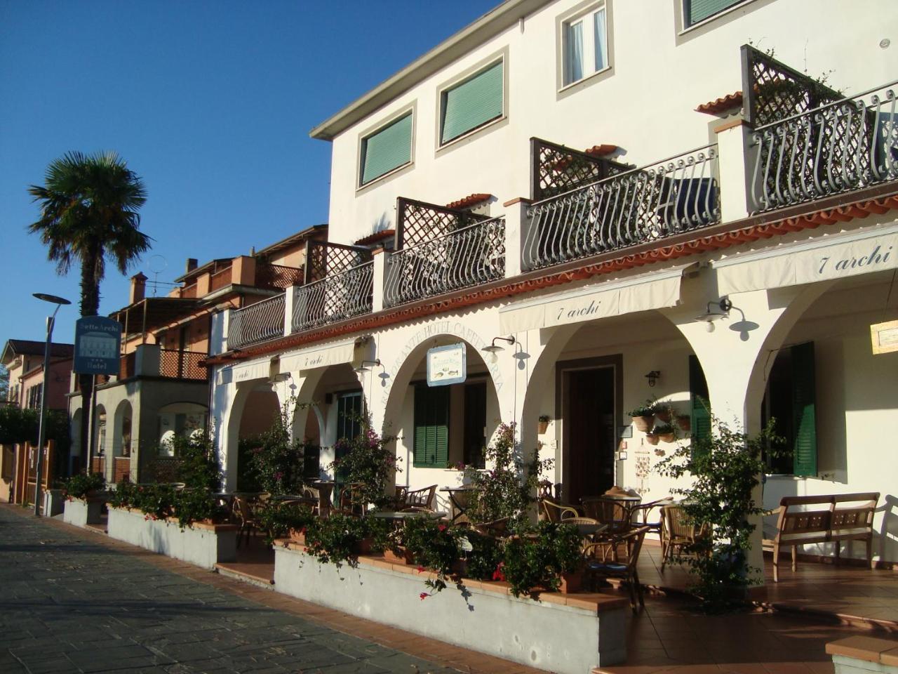 Hotel Sette Archi Bocca di Magra Kültér fotó